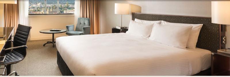 Stamford Plaza Adelaide Hotel Buitenkant foto A typical room at the hotel